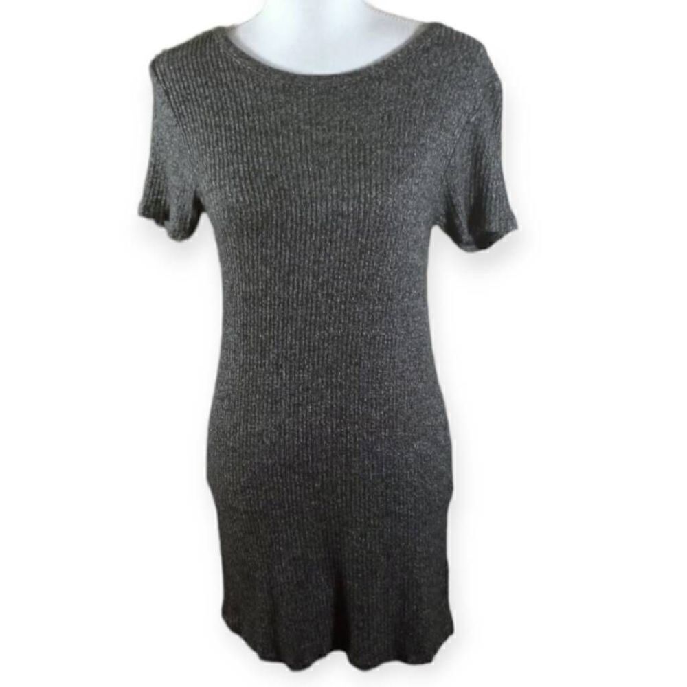 BRANDY MELVILLE BLACK & WHITE MARBLED DRESS SZ.OS EUC.